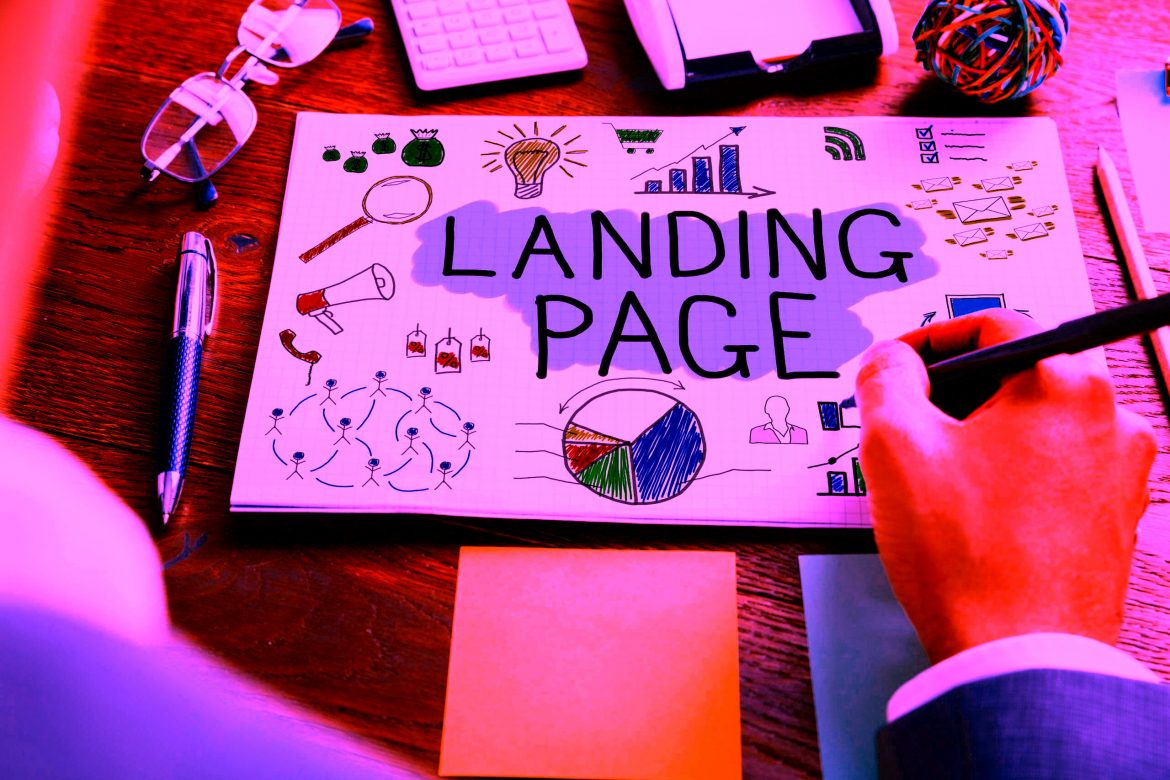 landing page webdesign