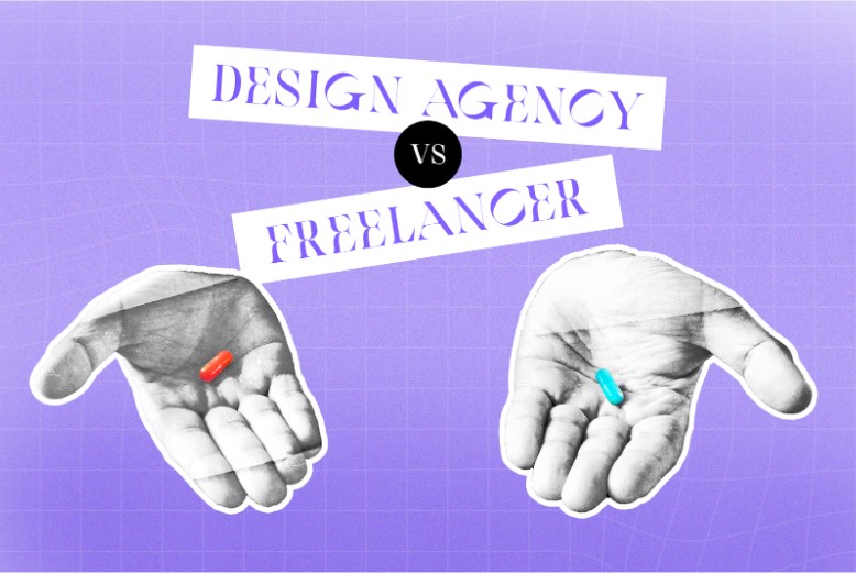 design agency vs freelancer
